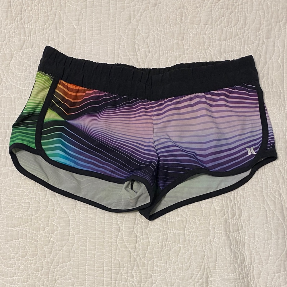 Hurley Multicolor Athletic Shorts